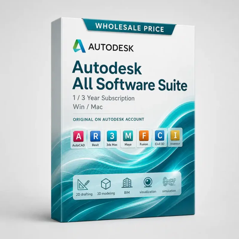 Autodesk All Software Suite 1/3 Year Win/Mac