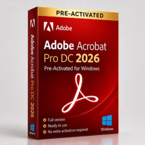Adobe Acrobat Pro DC 2026 Pre-Activated for Windows